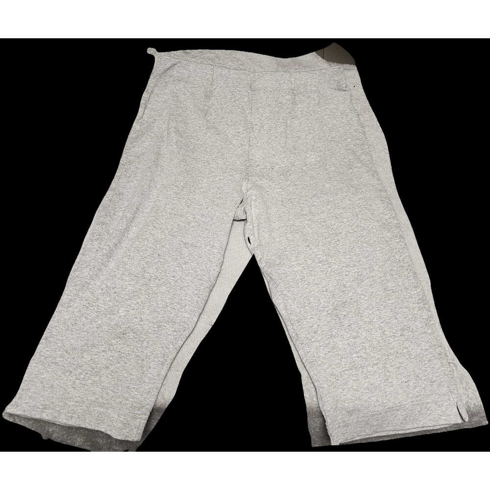 Vintage Catalina Pants Woman 26" Long GRAY Capri Pedal Pusher 90s Sportswear Med